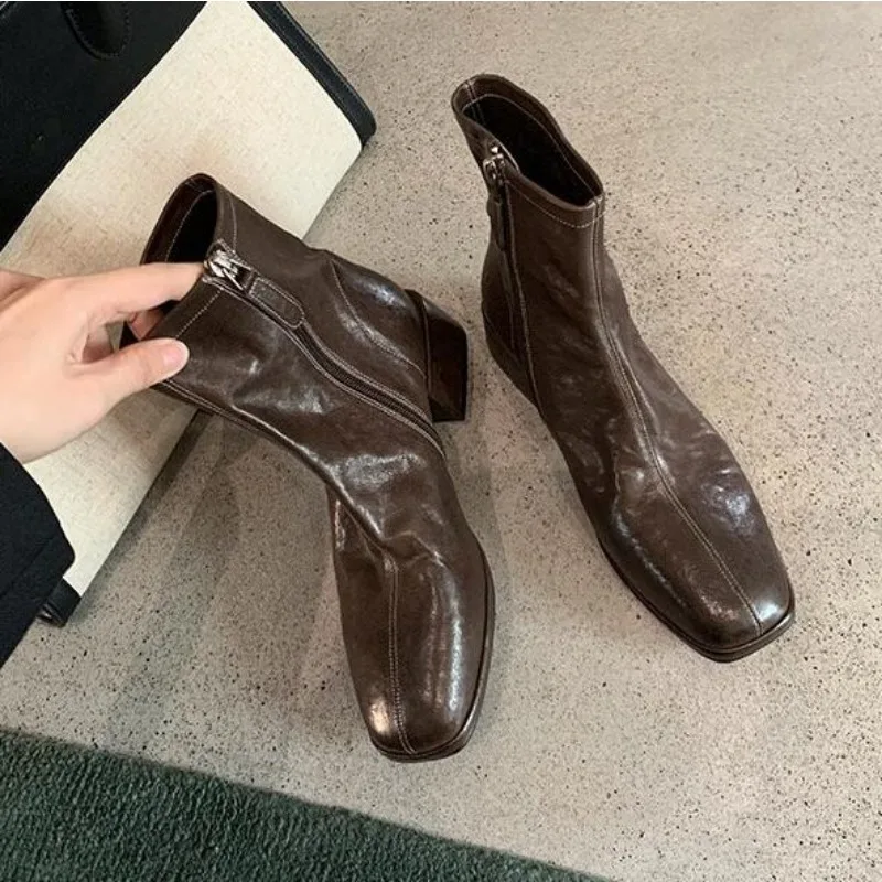 New Ethnic Fashion - Новые женские дизайнерские ботильоны на каблуке,