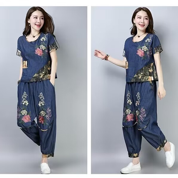New Ethnic Fashion - Этнический стиль: женский костюм больших размеров,