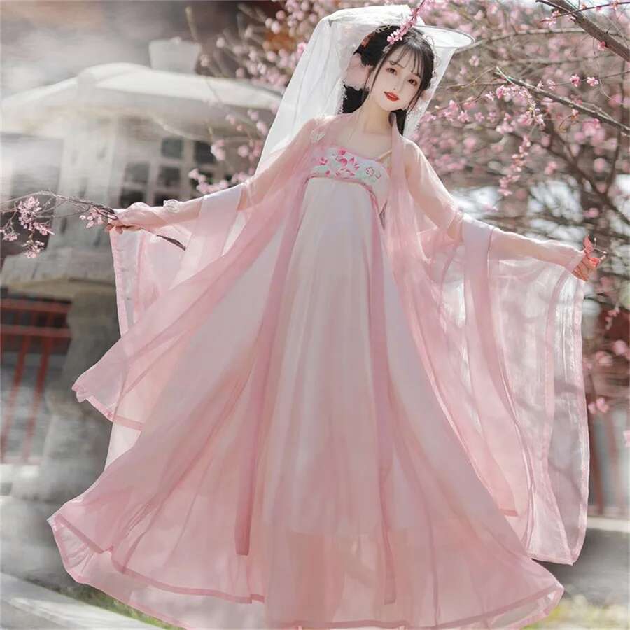 Ethnic Dress Fashion Show - Традиционное китайское платье Hanfu, костюмы для