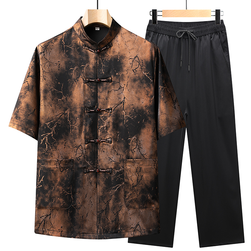 Men'S Ethnic Fashion Trends - Мужские комплекты: рубашка и брюки, летняя