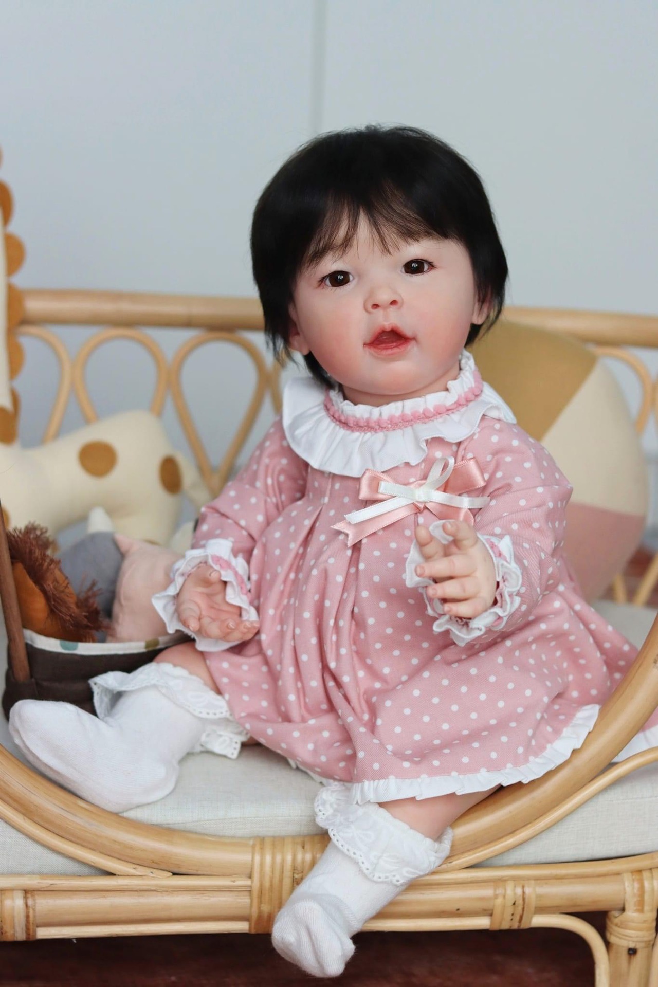 Кукла Meilian Reborn, готовая  – обзор и цена Ethnic Fashion Model