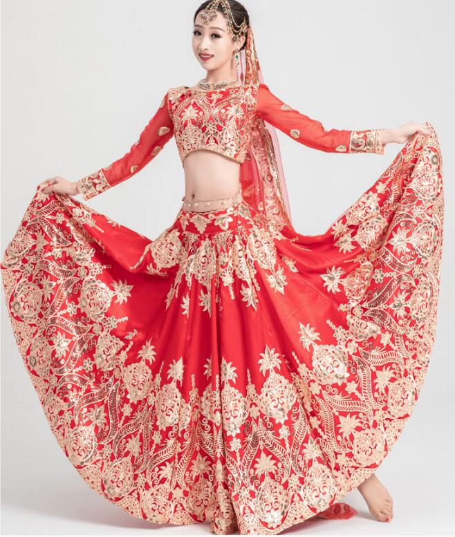 Индийское сари с вышивкой блес – обзор и цена Salwar Kameez Set