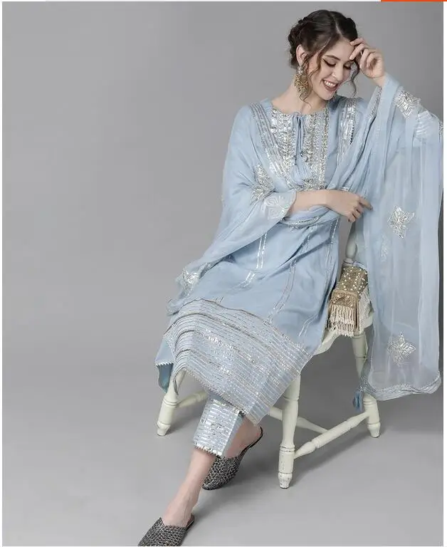 Традиционная индийская панджаб – обзор и цена Salwar Kameez Set