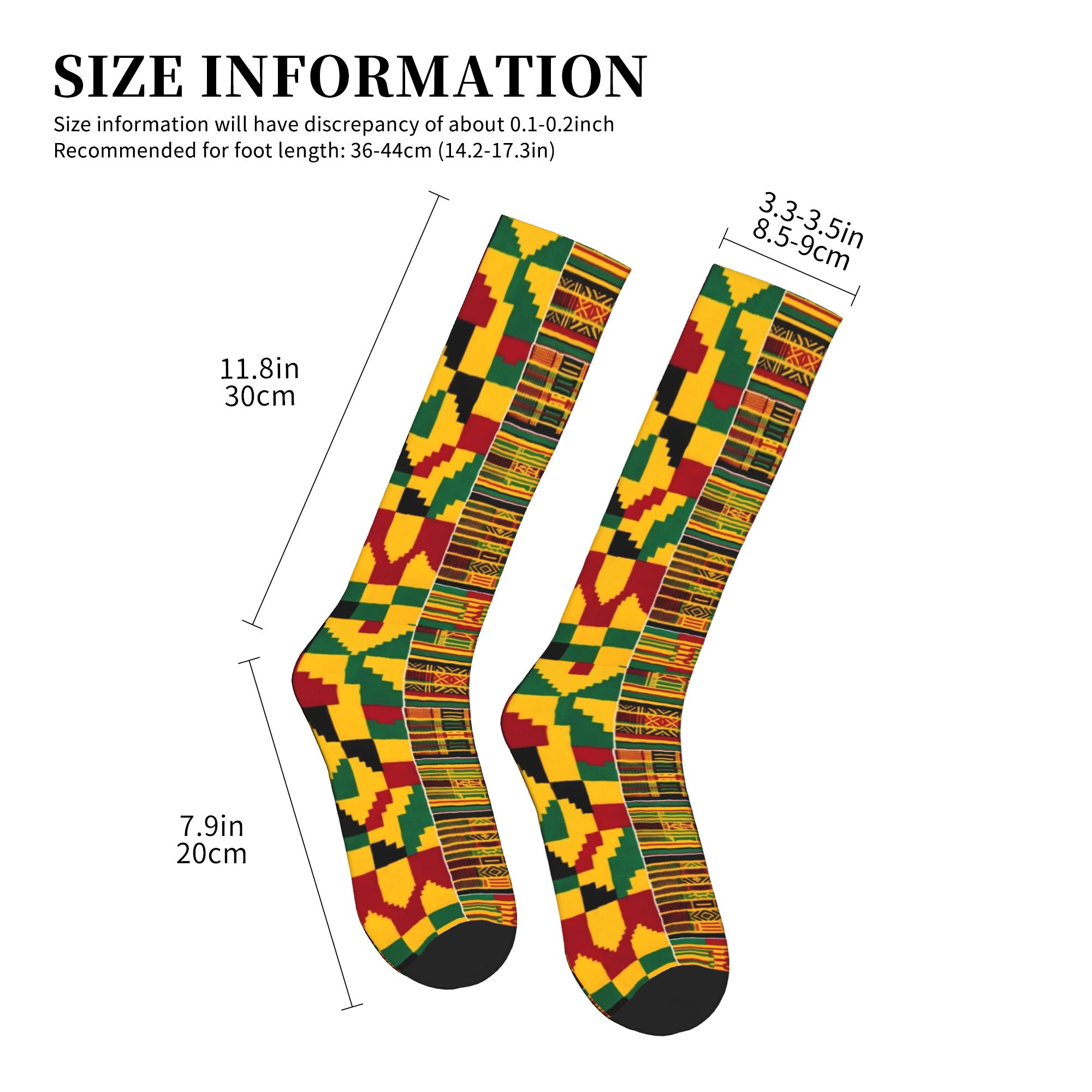 Этнические компрессионные носк – обзор и цена African Ankara Print