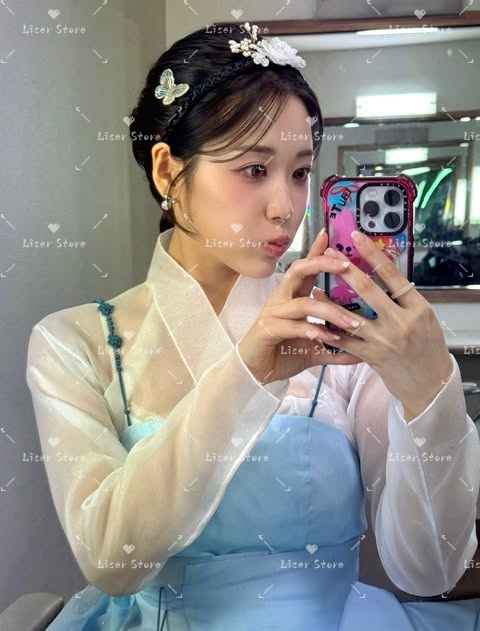 Короткое современное платье-ха – обзор и цена Hanbok Modern Set