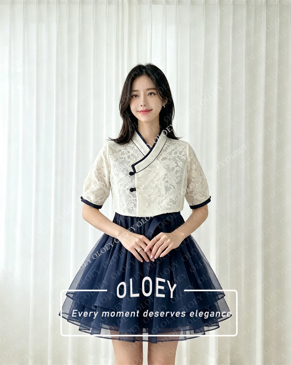 OLOEY Современный черный корот – обзор и цена Hanbok Modern Set