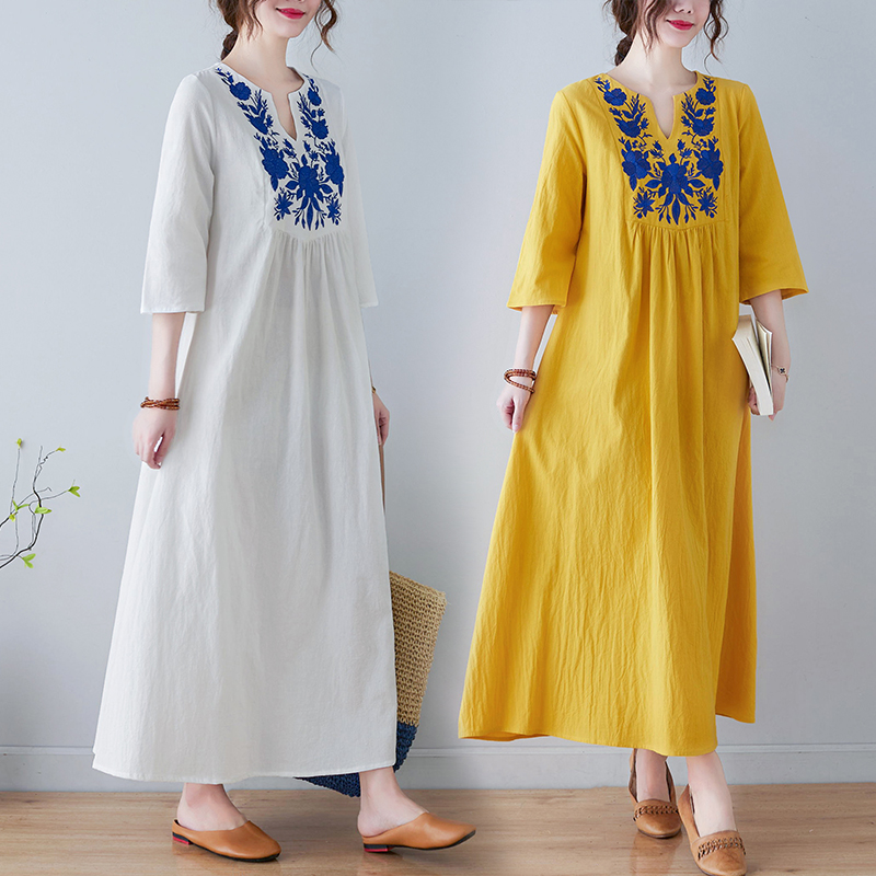 Новое женское летнее платье в  – обзор и цена Ethnic Fashion Trend