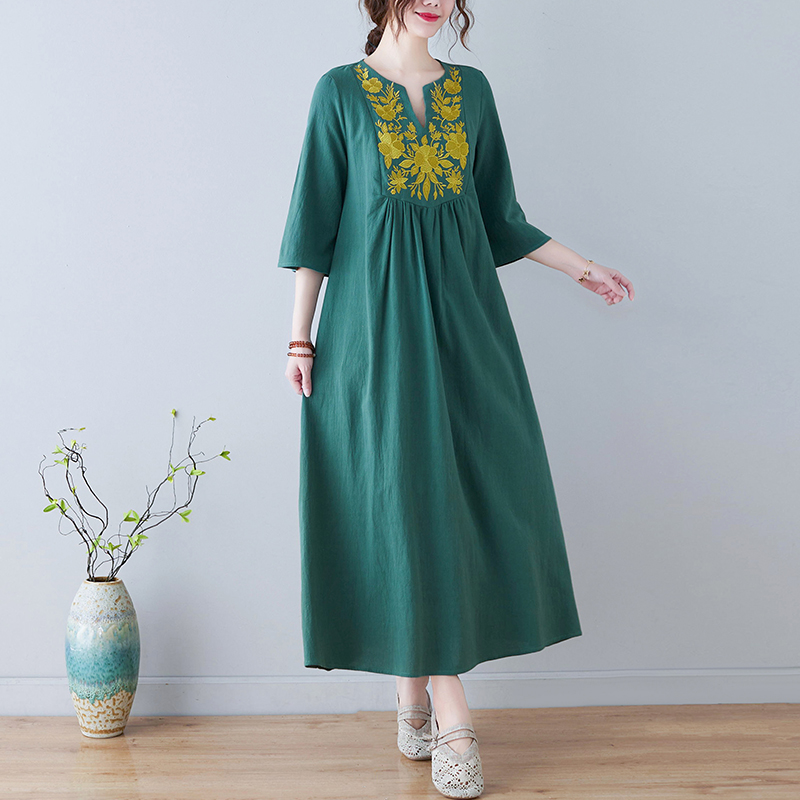 Новое женское летнее платье в  – обзор и цена Ethnic Fashion Trend