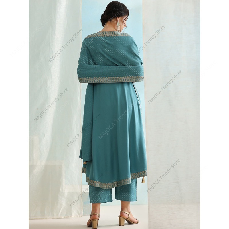 Индийский женский комплект из  – обзор и цена Salwar Kameez Set