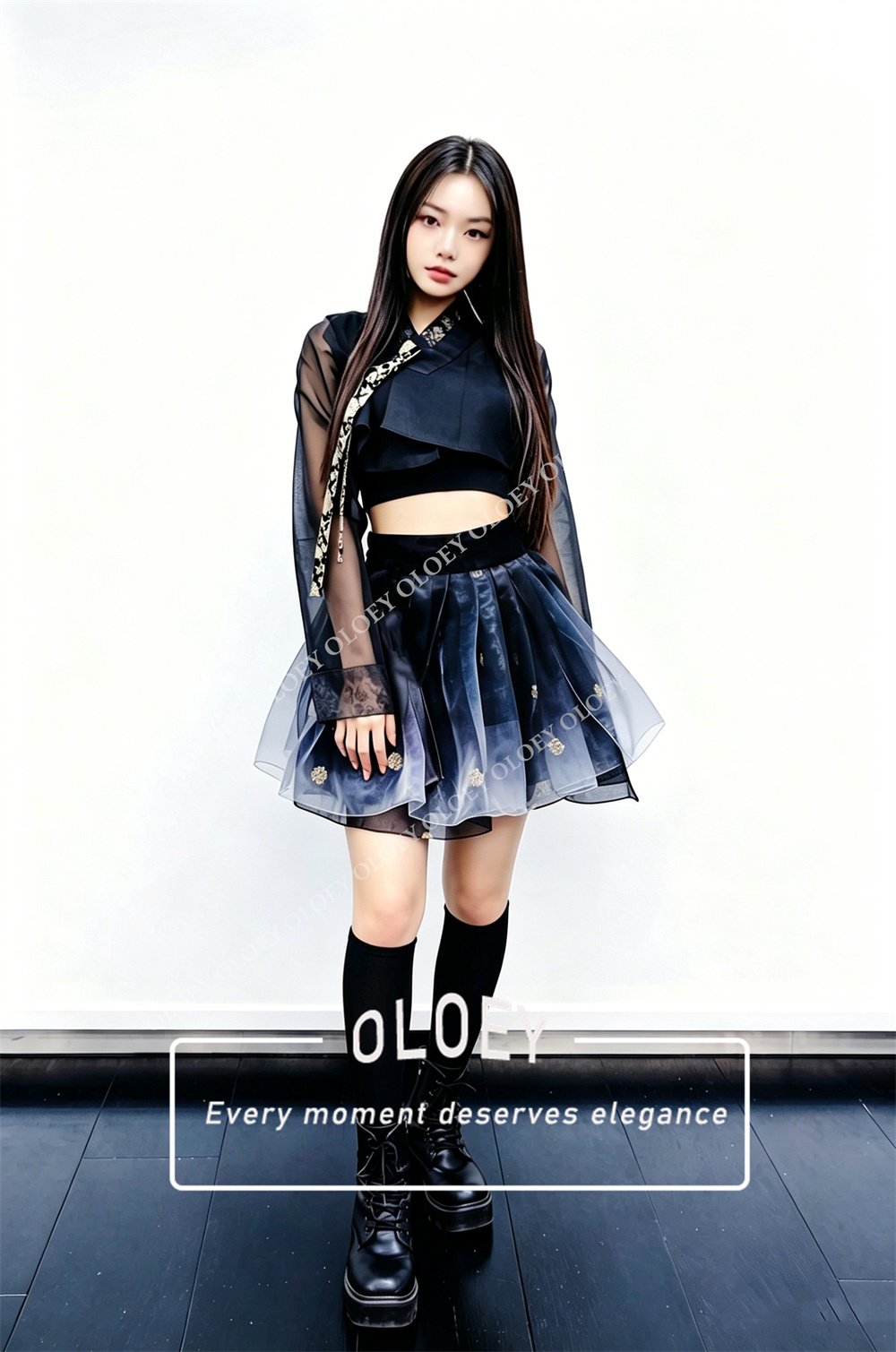 Винтажный корейский ханбок OLO – обзор и цена Hanbok Modern Set