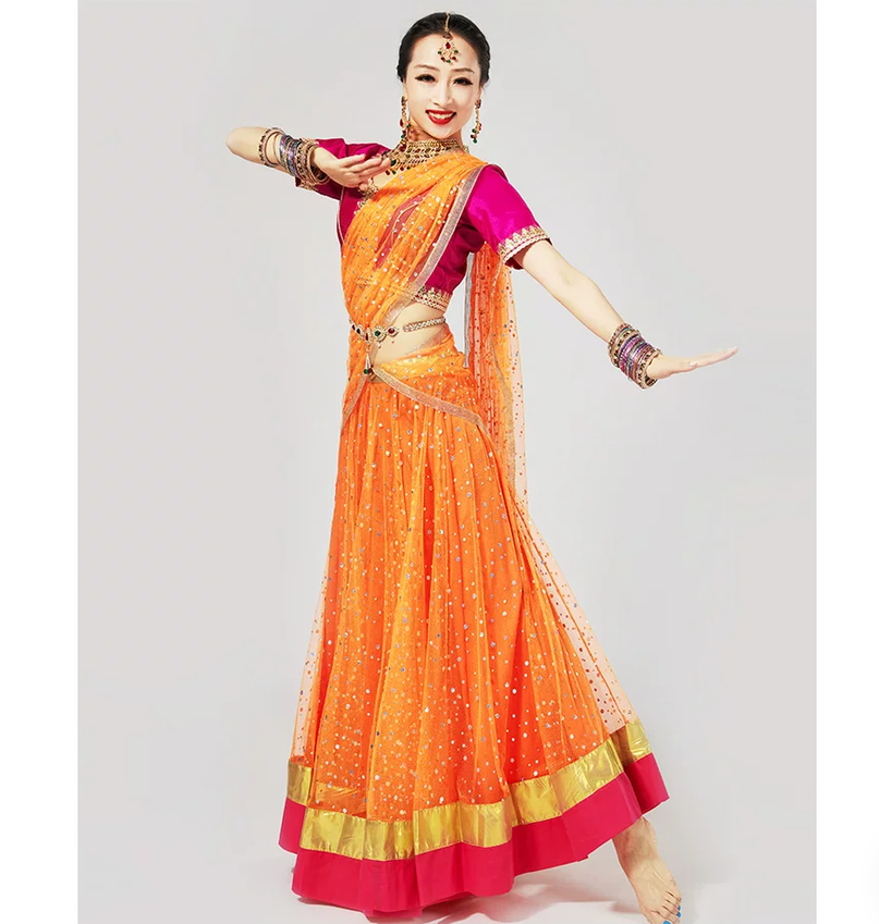 Костюм для индийских танцев, о – обзор и цена Salwar Kameez Set