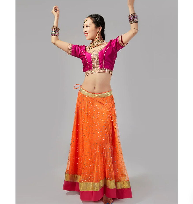 Костюм для индийских танцев, о – обзор и цена Salwar Kameez Set