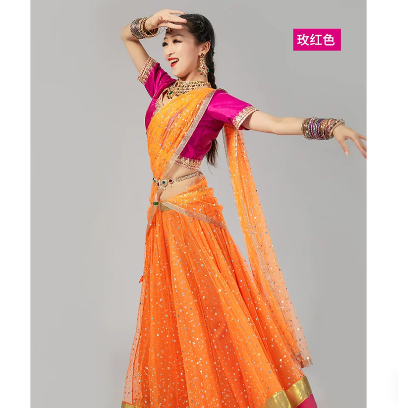 Костюм для индийских танцев, о – обзор и цена Salwar Kameez Set