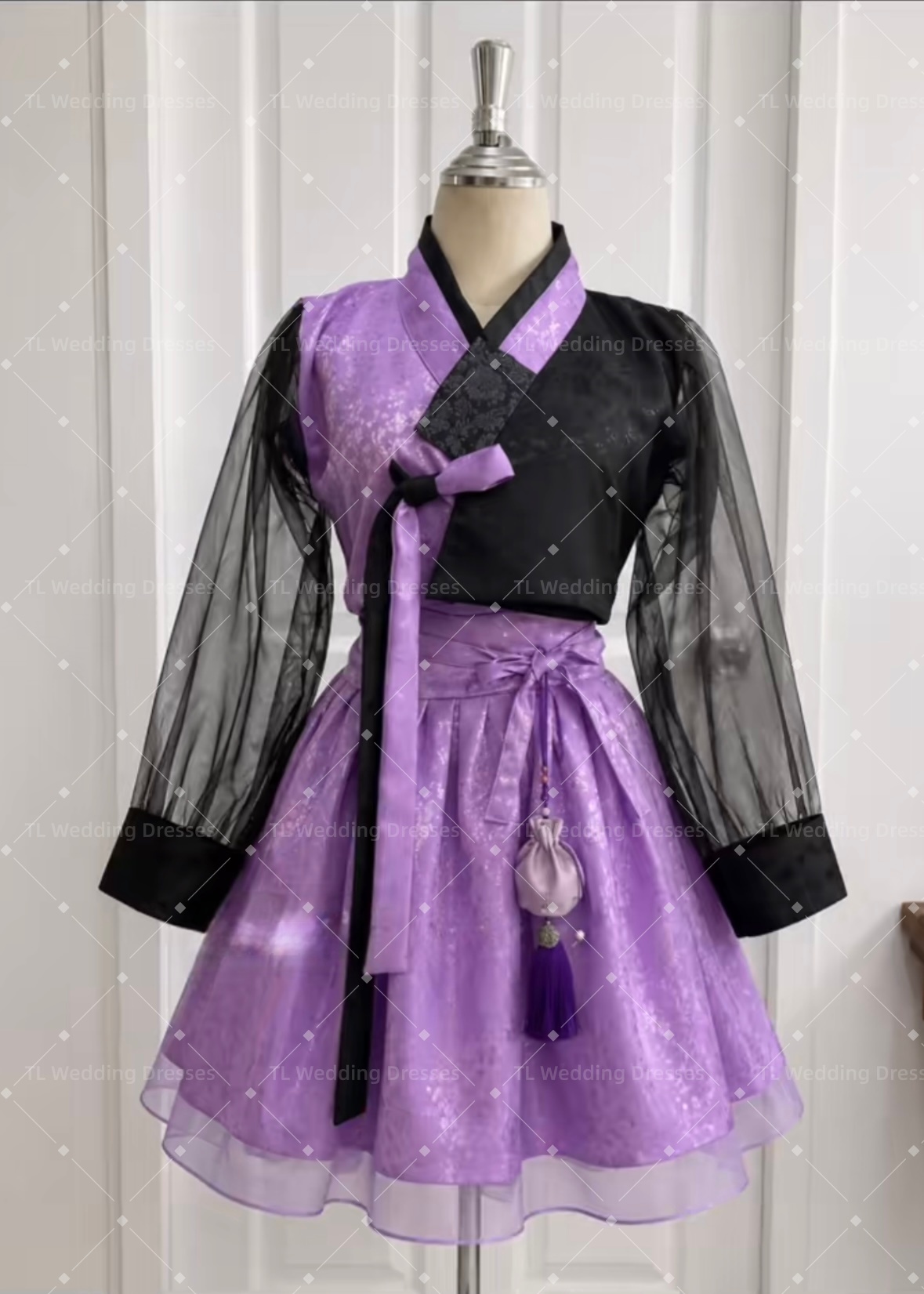TL Concert Фиолетово-черное со – обзор и цена Hanbok Modern Set
