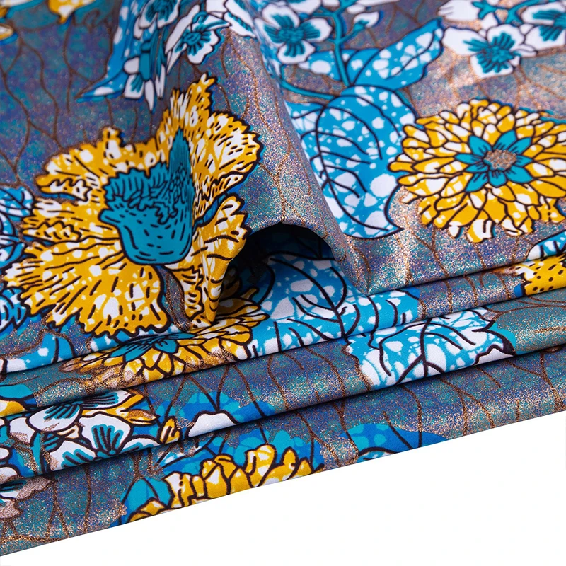 Хлопковая африканская ткань Ан – обзор и цена African Ankara Print
