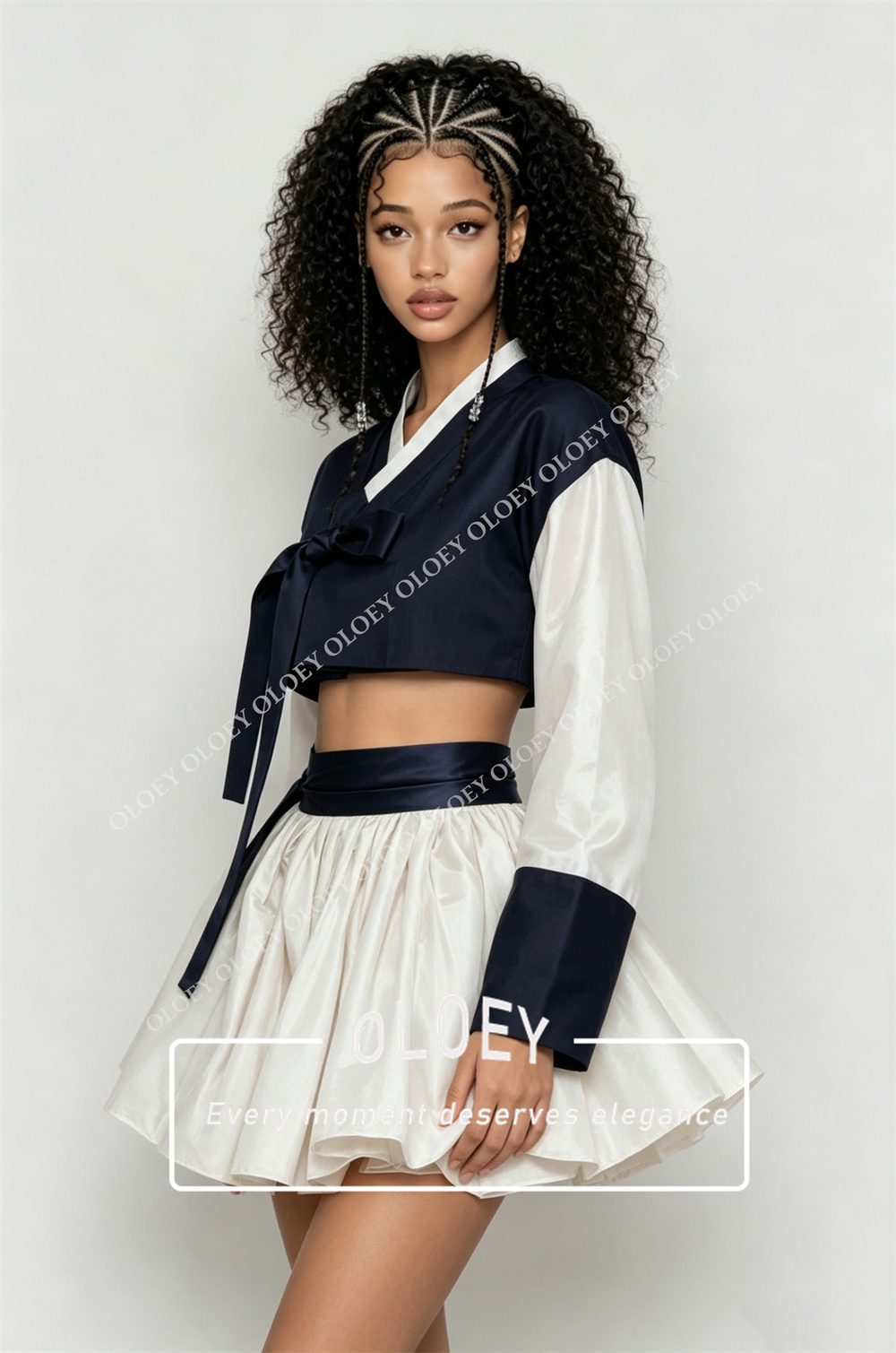 OLOEY Современный короткий кон – обзор и цена Hanbok Modern Set