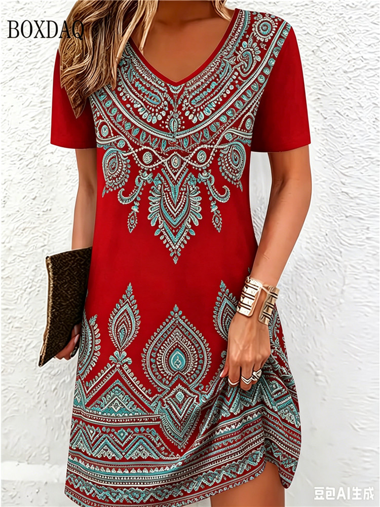 Винтажное этническое платье с  – обзор и цена New Ethnic Fashion