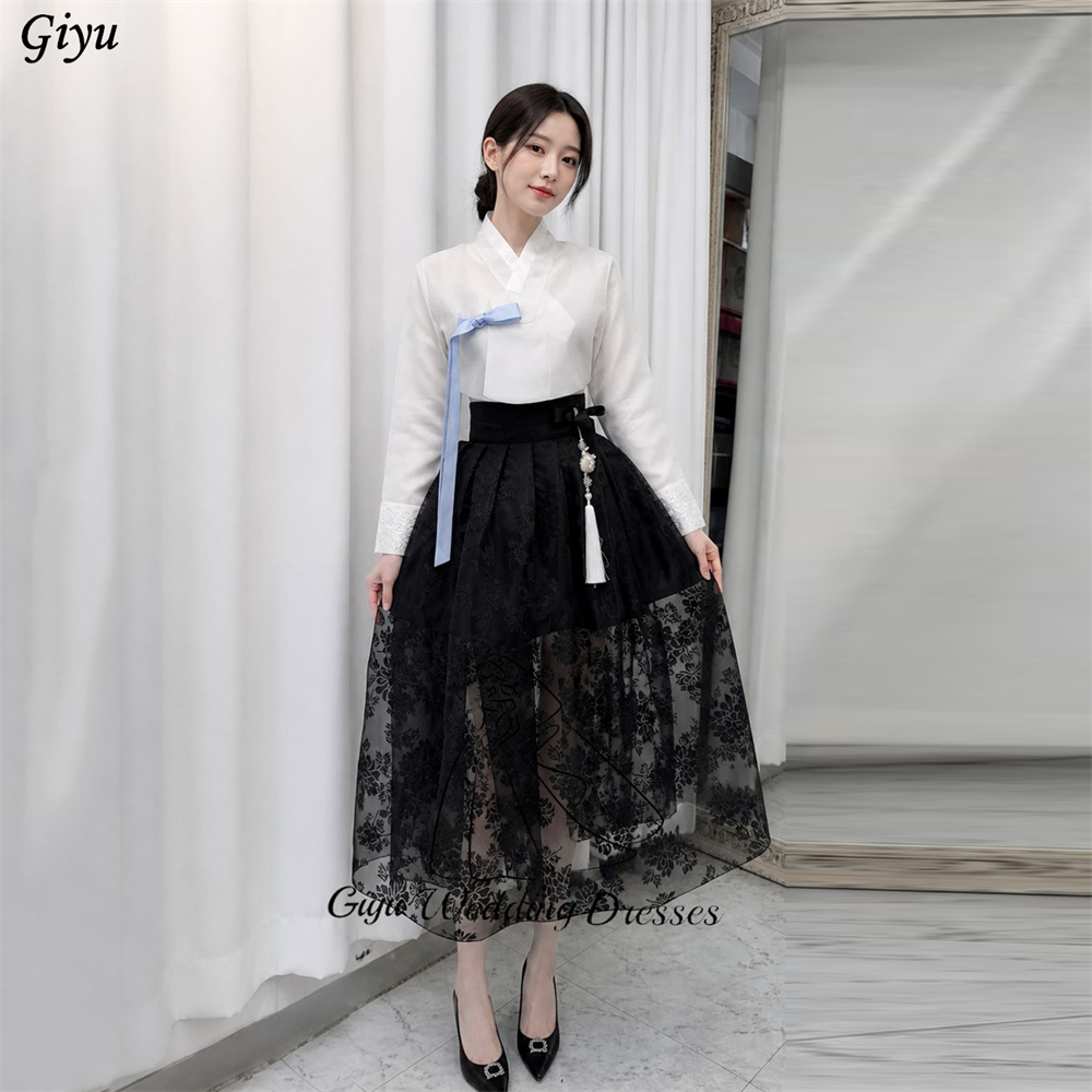 Индивидуальный черный ханбок G – обзор и цена Hanbok Modern Set