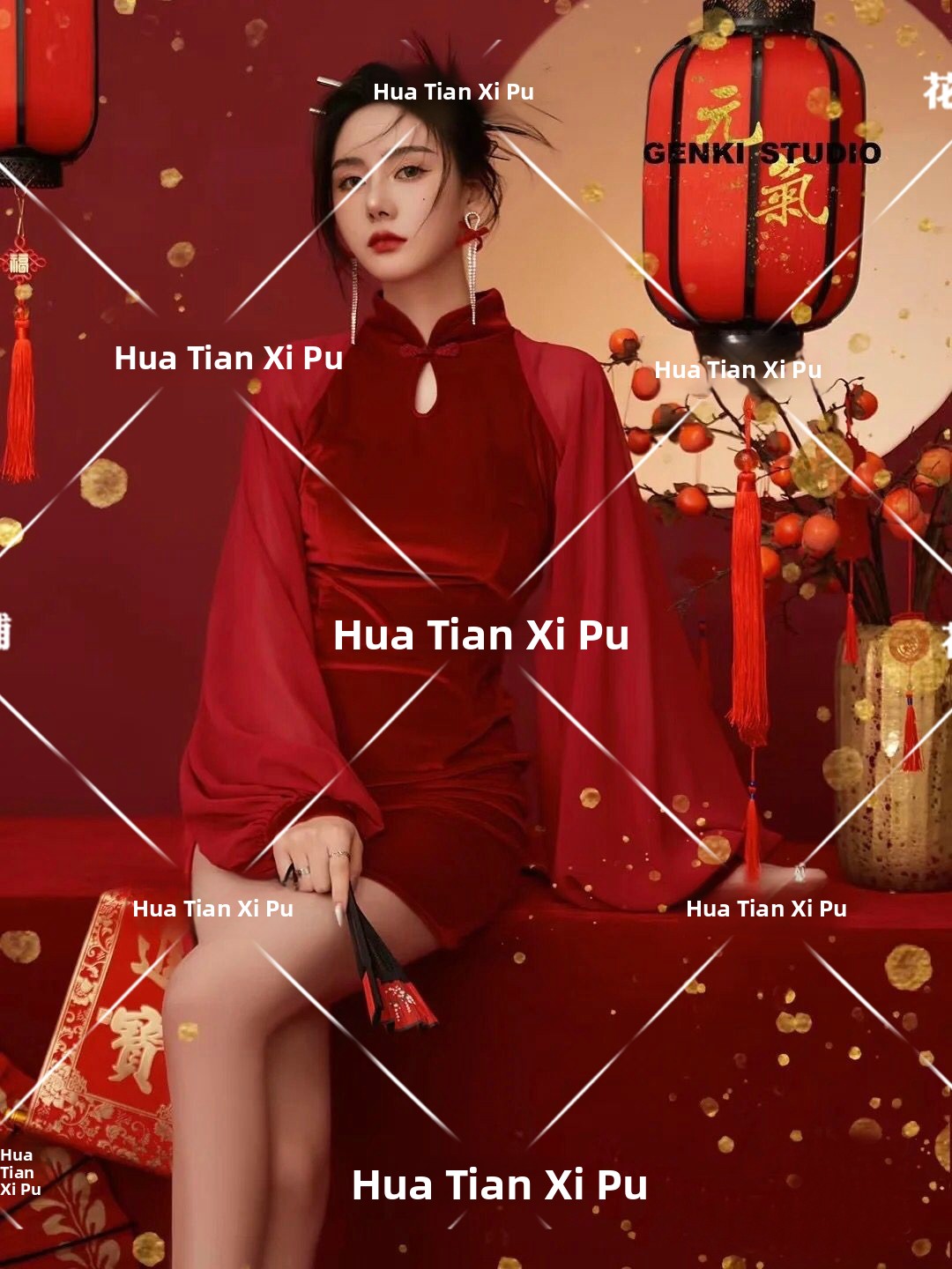 Новогодняя винтажная фотосесси – обзор и цена Ethnic Fashion Trend